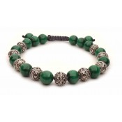 bracelet malachite shamballa vrai