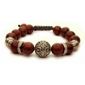 bracelet Jaspe marron