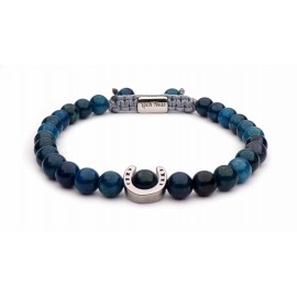 Le bracelet fer à cheval perles Apatite