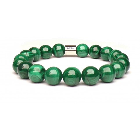 bracelet malachite naturelle