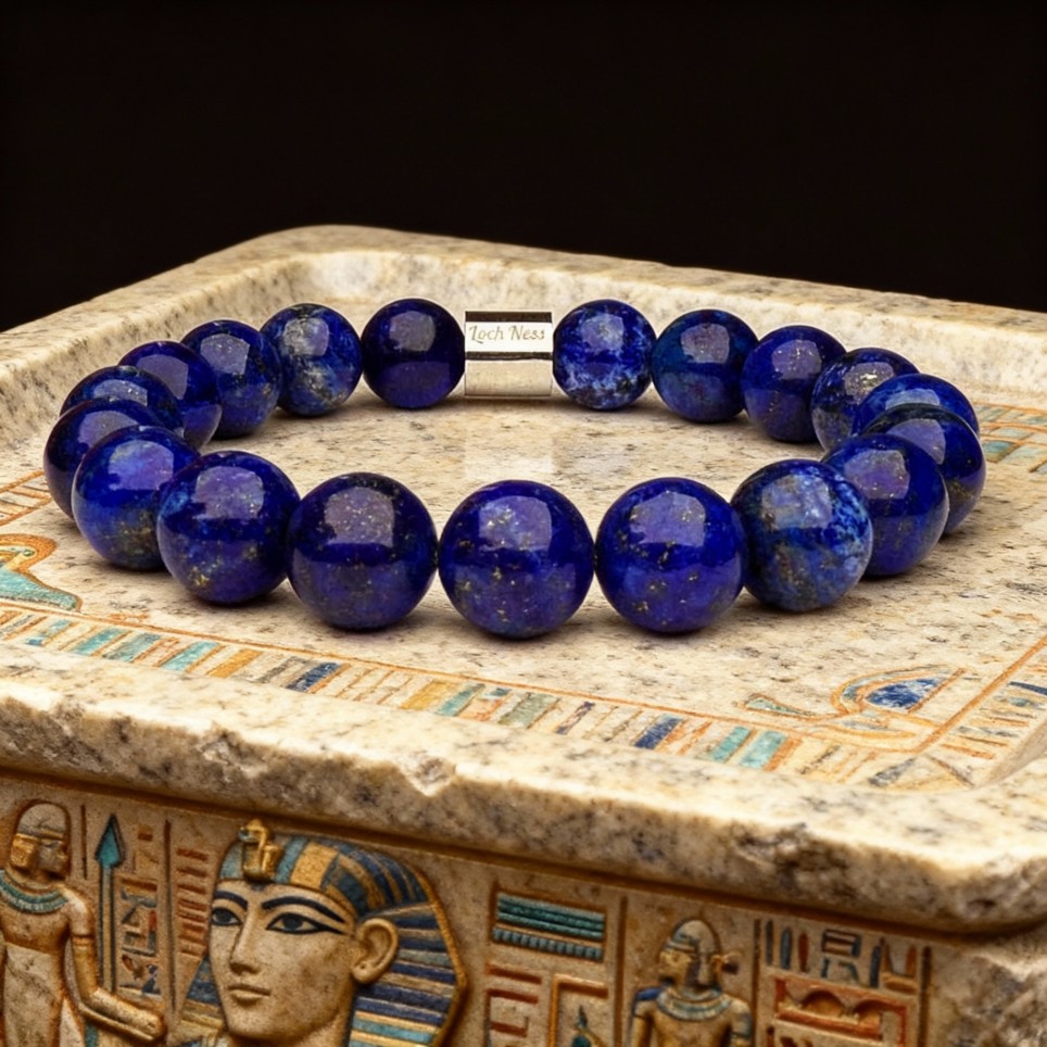 bracelet lapis lazuli pierre naturelle