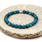bracelet en apatite naturelle