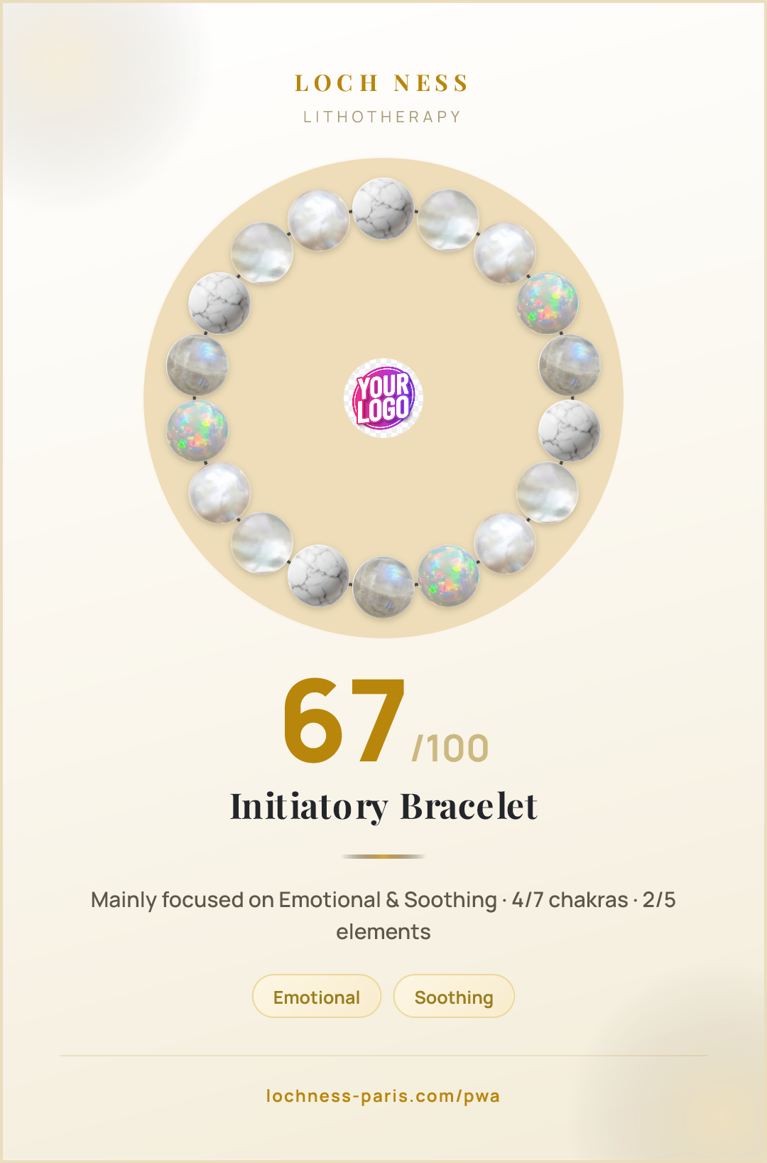 Howlite and Mother of Pearl Bracelet: Meaning & Benefits