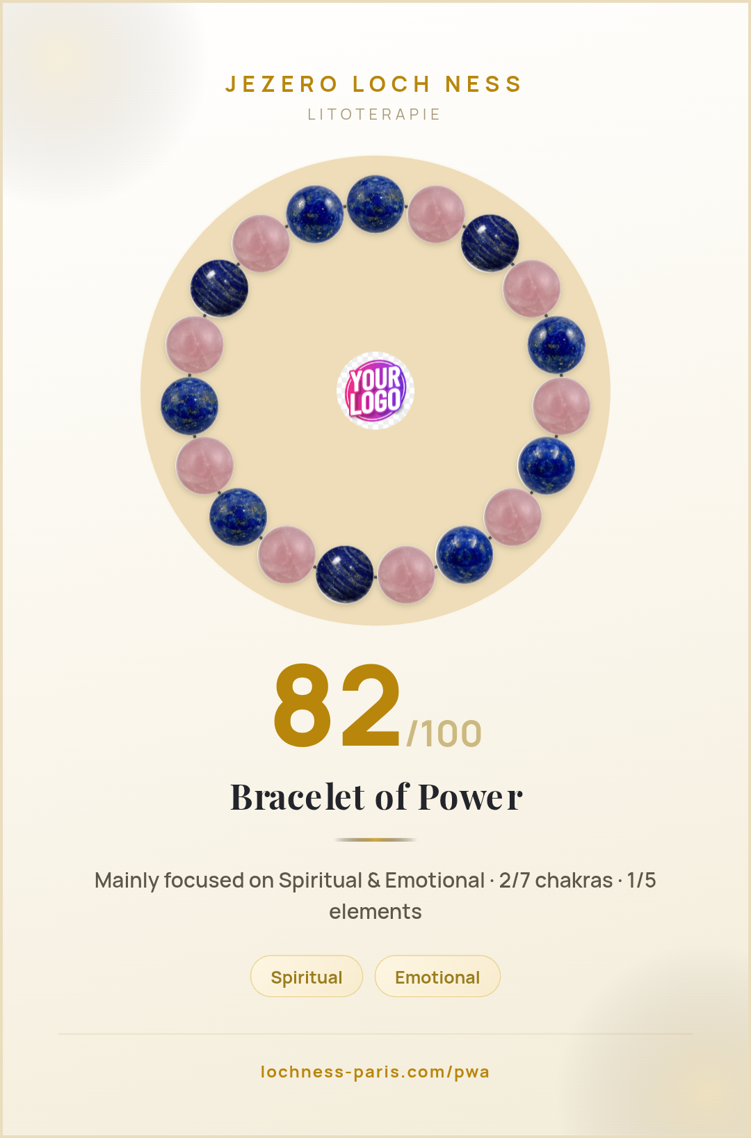 Pulsera de Lapislázuli y Cuarzo rosa: significado, beneficios y chakras