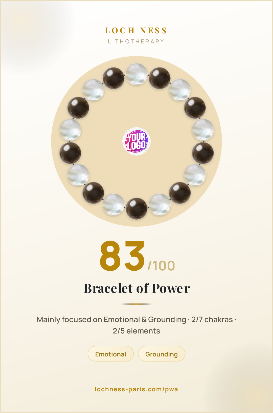 Mother of Pearl and Smoky Quartz Bracelet: Meaning & Benefits
