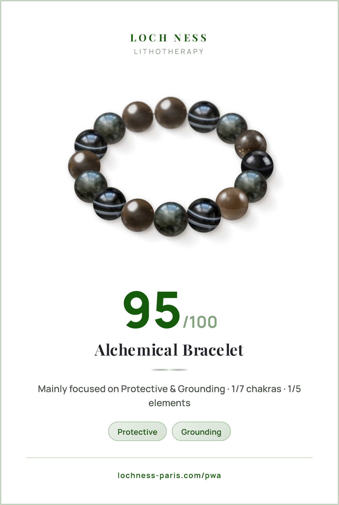 Smoky Quartz and Black Agate Bracelet: Meaning & Properties