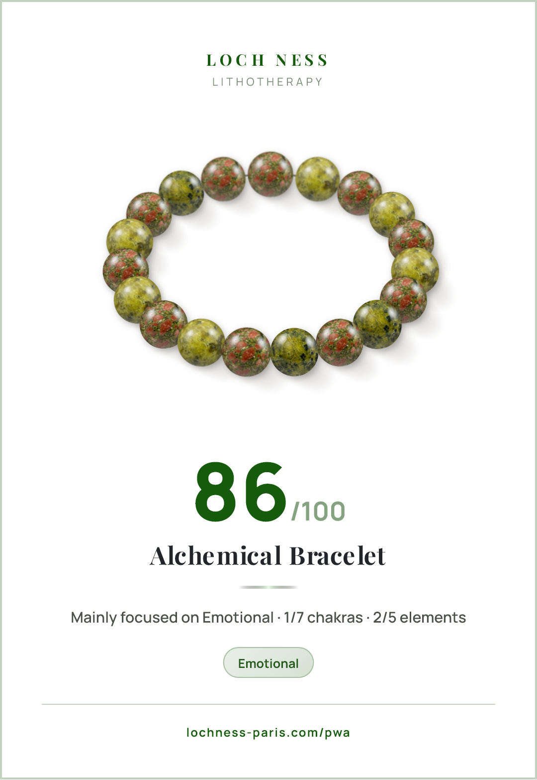 Unakite & Serpentine Bracelet: Meaning & Properties
