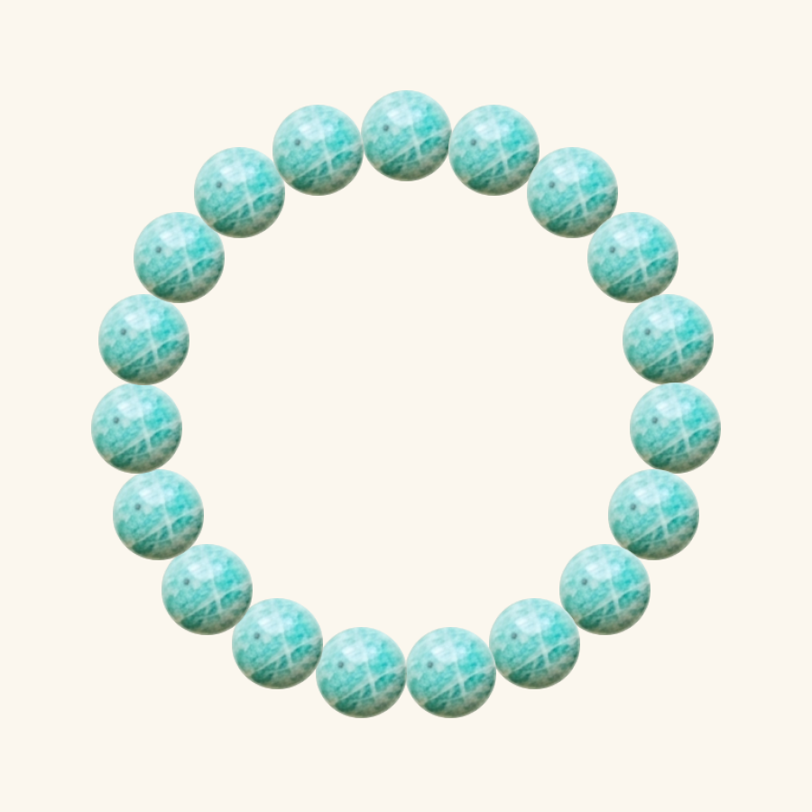 Pulsera de Amazonita, hecha a mano por encargo