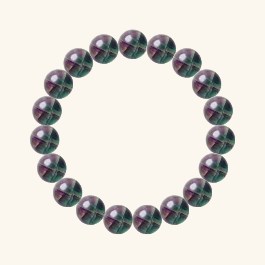 Pulsera de Fluorita, hecha a mano por encargo