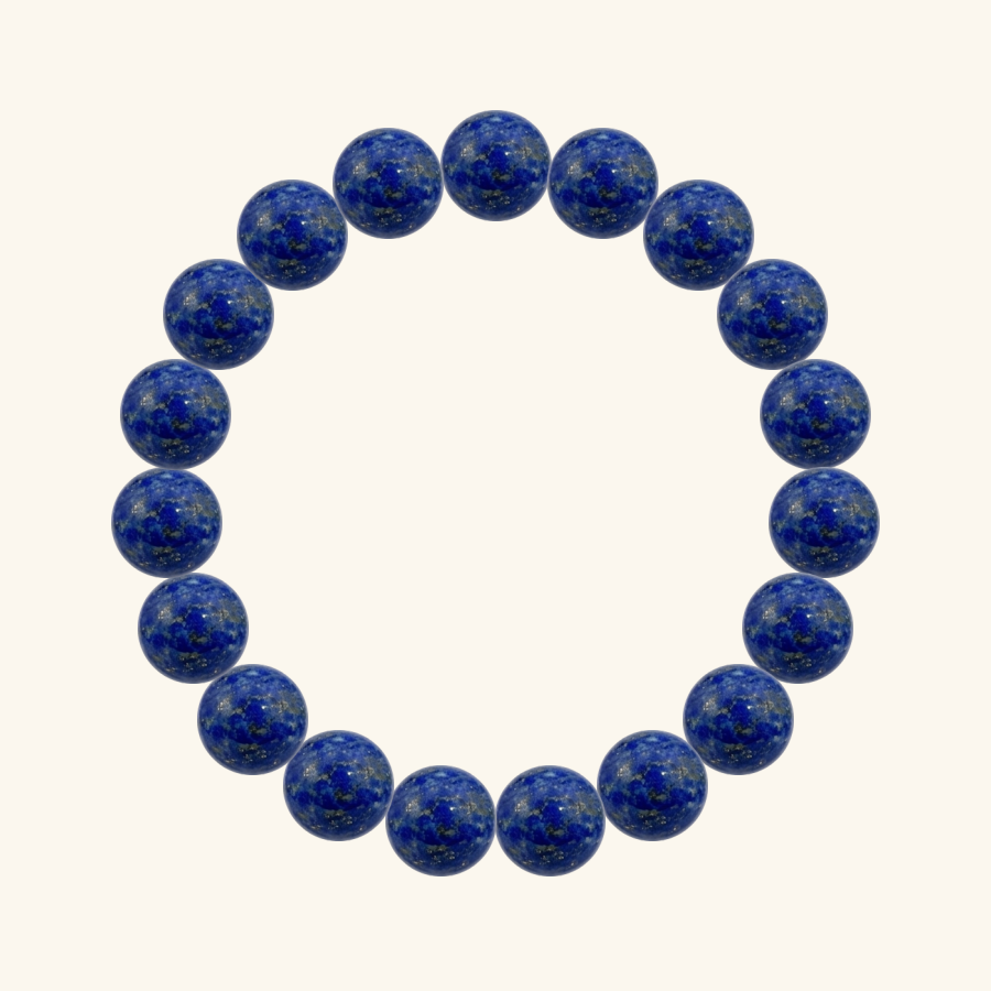 Pulsera de Lapislázuli, hecha a mano por encargo