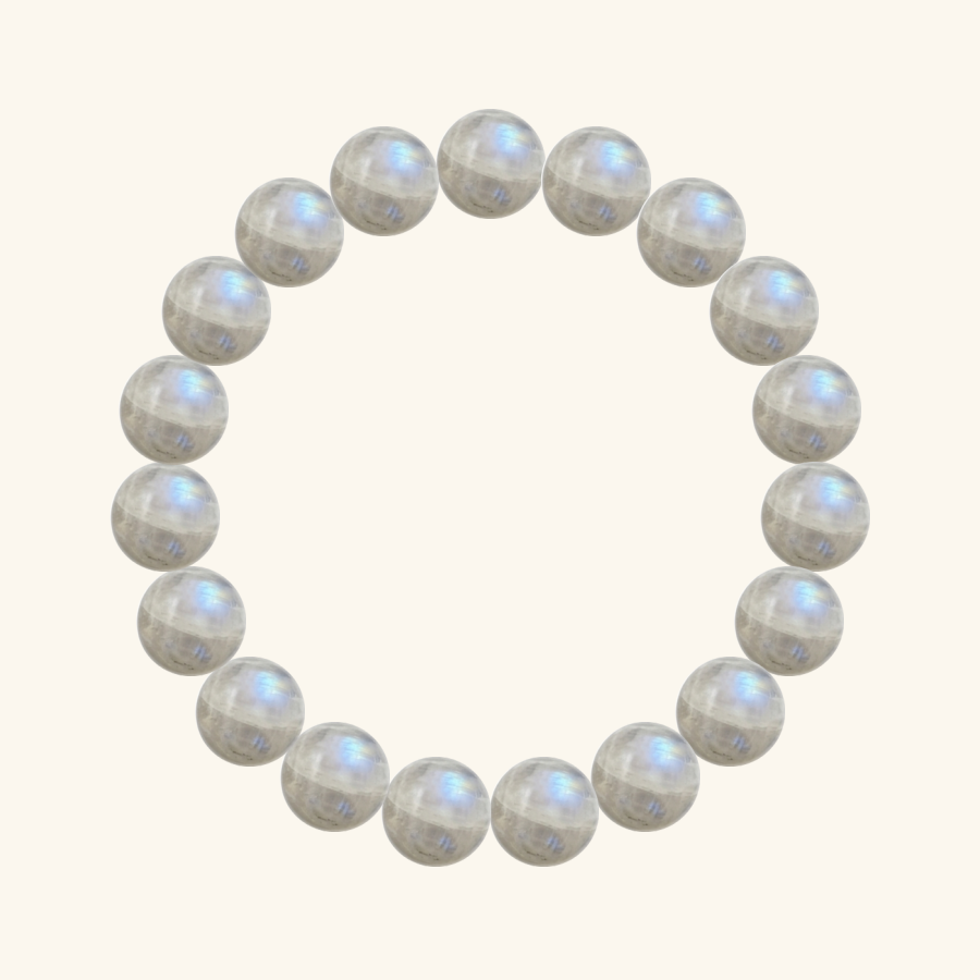 Pulsera de Piedra luna, hecha a mano por encargo