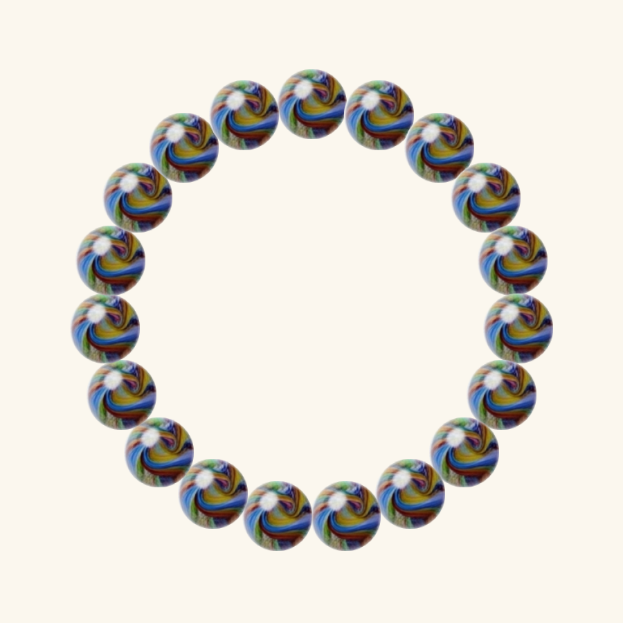 Pulsera de Cristal de Murano, hecha a mano por encargo