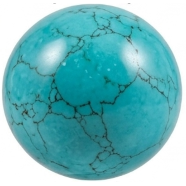 Turquoise natural stone bead