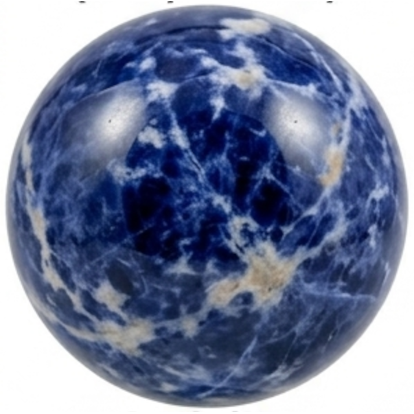 Sodalite natural stone bead
