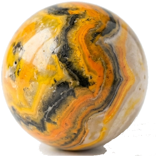 Bumblebee Jasper natural stone bead