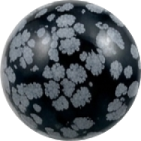 Snowflake obsidian