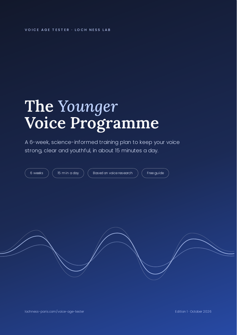 Cover of The Younger Voice Programme