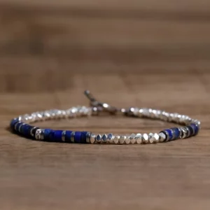 Sleek Hematite & Stainless Steel Bracelet - Image 21