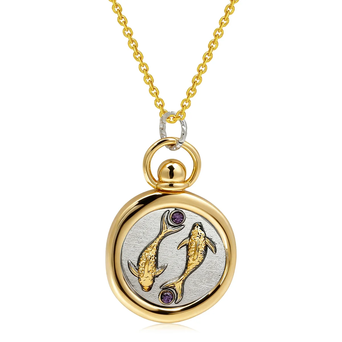 Zodiac Sign Tarot Card Pendant Necklace for Men and Women - Image 15