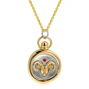 Zodiac Sign Tarot Card Pendant Necklace for Men and Women - Image 13