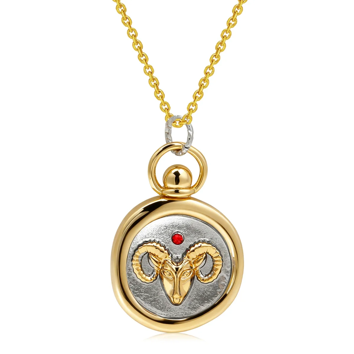 Zodiac Sign Tarot Card Pendant Necklace for Men and Women - Image 13