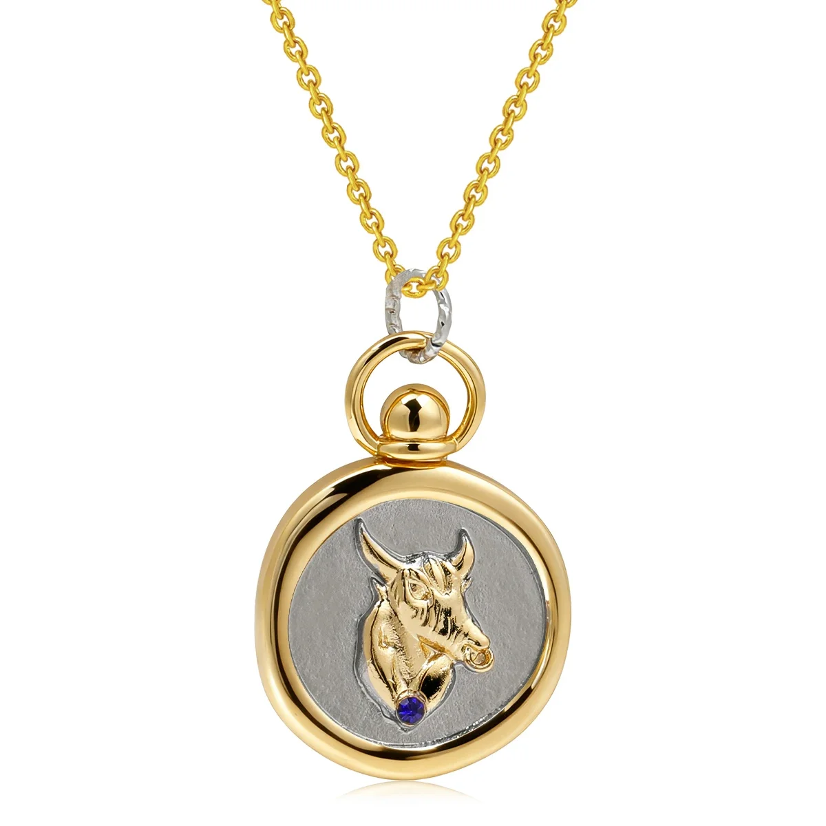 Zodiac Sign Tarot Card Pendant Necklace for Men and Women - Image 11