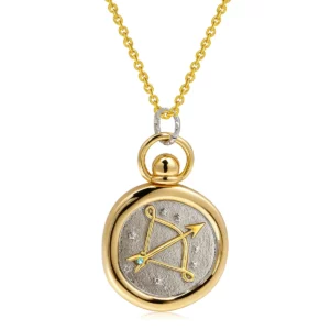 Zodiac Sign Tarot Card Pendant Necklace for Men and Women - Image 8