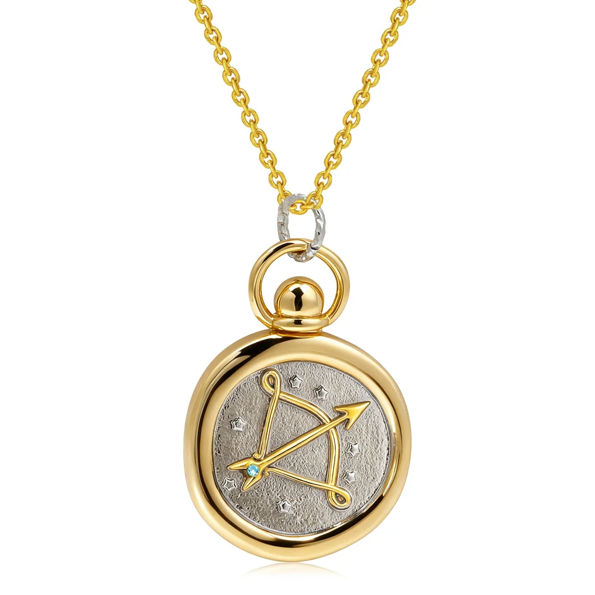 Zodiac Sign Tarot Card Pendant Necklace for Men and Women - Image 8