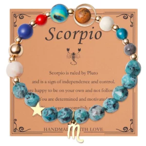 12 Zodiac Signs Bracelet with Eight Planets - Image 18