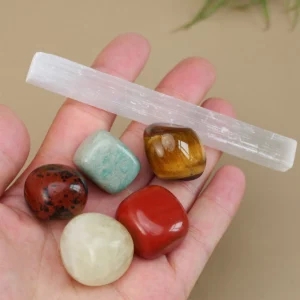 Natural Crystal 12 Zodiac Zodiac Rolling Stones Gift Set - Image 3
