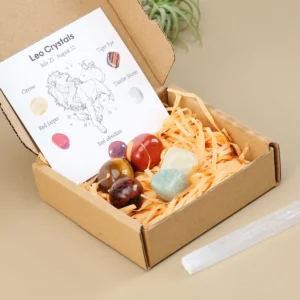 Natural Crystal 12 Zodiac Zodiac Rolling Stones Gift Set - Image 5
