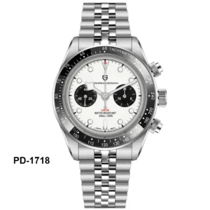 Pagani Design Panda Dial Chronograph Watch for Men - Image 12
