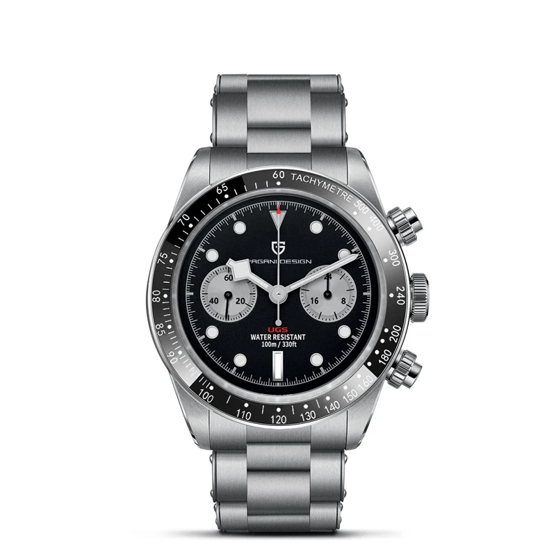 Pagani Design Panda Dial Chronograph Watch for Men