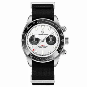 Pagani Design Panda Dial Chronograph Watch for Men - Image 8