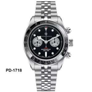 Pagani Design Panda Dial Chronograph Watch for Men - Image 10