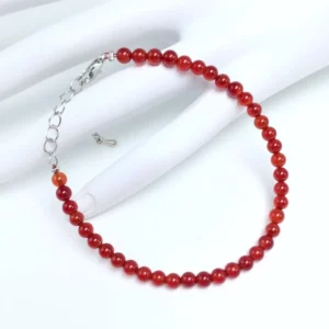 4mm Chakra Beads Energy Bracelet with Natural Agates - Image 22