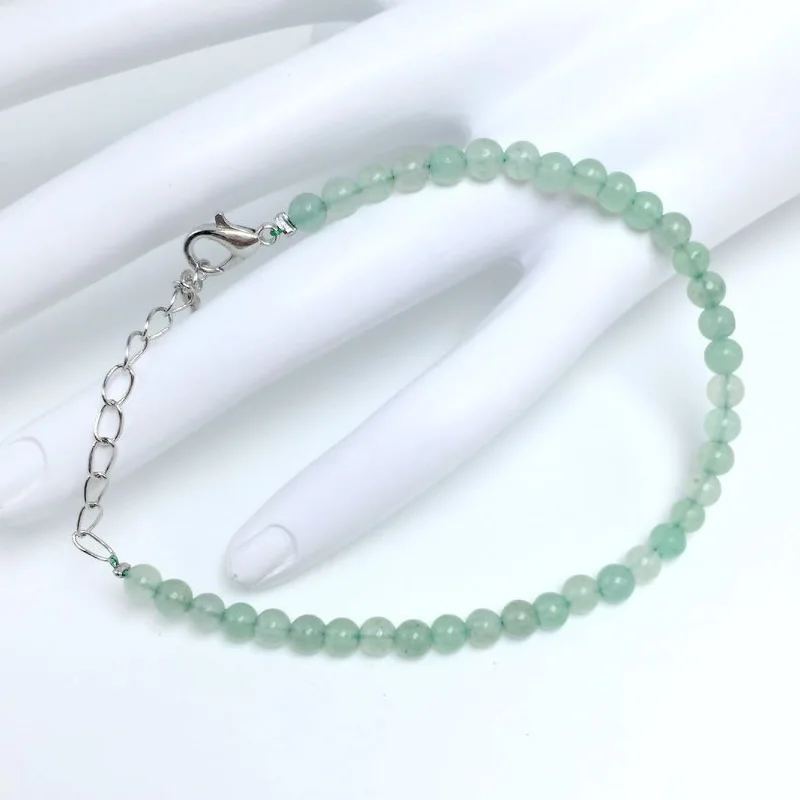 4mm Chakra Beads Energy Bracelet with Natural Agates