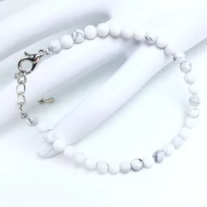 4mm Chakra Beads Energy Bracelet with Natural Agates - Image 27