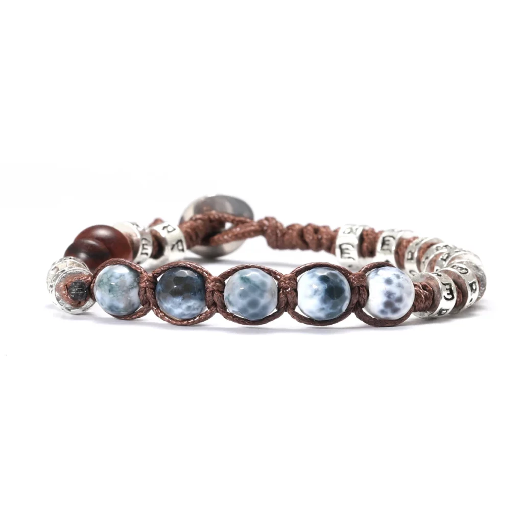 8mm Tibetan Buddhist Red Sandalwood Prayer Beads Bracelet
