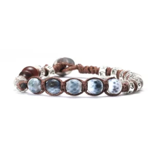 8mm Tibetan Buddhist Red Sandalwood Prayer Beads Bracelet - Image 13