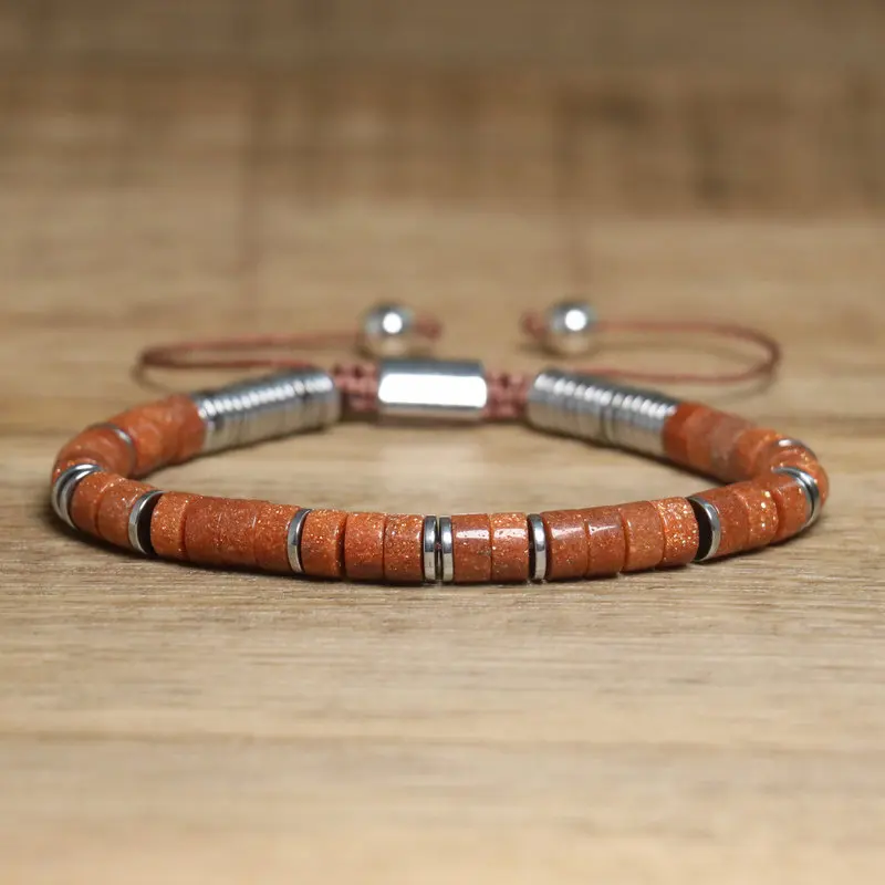 Boho Stone Bracelet Bundle, Tiger Eye & Smoky Quartz