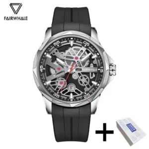 Mark Fairwhale Sports Automatic Rainbow Steel Watch - Image 7