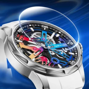 Mark Fairwhale Sports Automatic Rainbow Steel Watch - Image 3