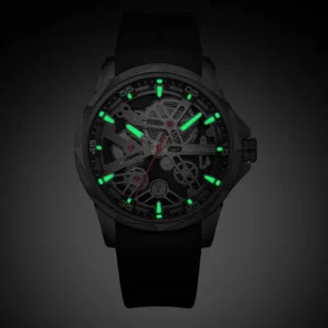 Mark Fairwhale Sports Automatic Rainbow Steel Watch - Image 5