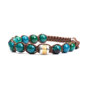 Classic Men's 8mm Stone Bead Buddhist Bracelet - Image 7