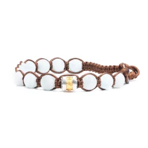 Classic Men's 8mm Stone Bead Buddhist Bracelet - Image 11