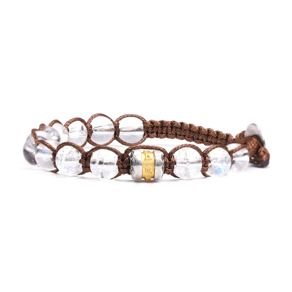 Classic Men's 8mm Stone Bead Buddhist Bracelet
