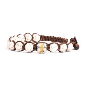 Classic Men's 8mm Stone Bead Buddhist Bracelet - Image 14