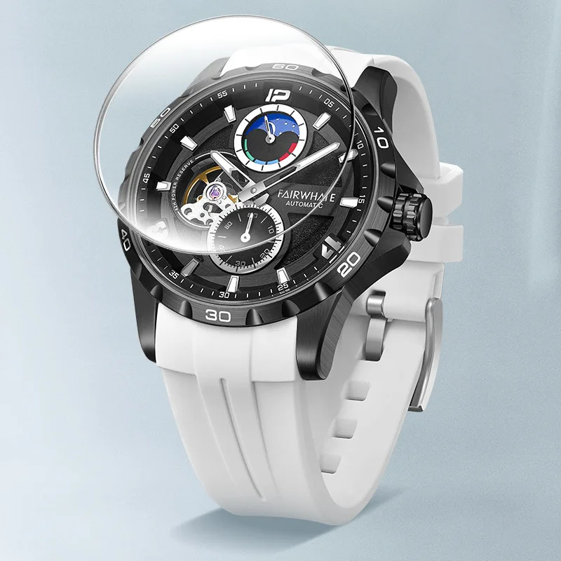 Mark Fairwhale Automatic Sports Watch, Moon Phase