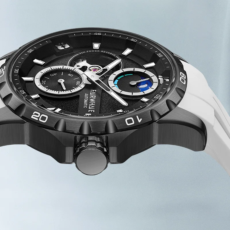 Mark Fairwhale Automatic Sports Watch, Moon Phase
